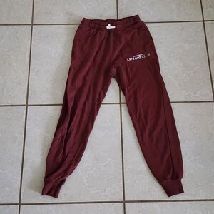 Gymshark Maroon Social Club Joggers